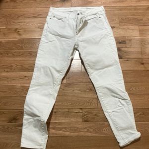 Gap white jeans